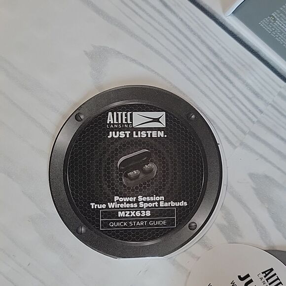 Altec Lansing sport ear buds new in box with charging case - Picture 9 of 9
